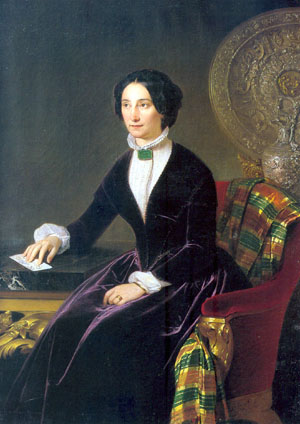 Adeodato Malatesta Ritratto della Marchesa G. Seghizzi Coccapani